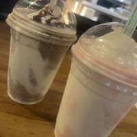 Choc oreo…. Strawberry   at The Greenery Creamery in Sanford