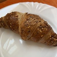 Vegan blueberry croissant at R&B in Ljubljana