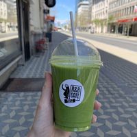 Smoothie at R&B in Ljubljana