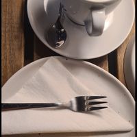 Matcha Latte and lemon cake at R&B in Ljubljana