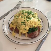 Tofu benedict at Anima in Helsinki