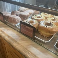 Vegan donut options  at Dough Doughnuts - Flatiron in New York City