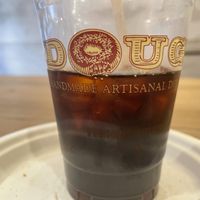 Was excited for cold brew… but tasted old.  at Dough Doughnuts - Flatiron in New York City