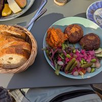 Frikadeller at Penny Lane Cafe in Aalborg