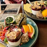 Vegan brunch  at Penny Lane Cafe in Aalborg