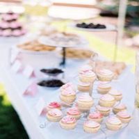 Wedding reception spread thanks to City Cakes! at City Cakes and Cafe in Salt Lake City