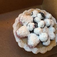 Fruit tart at City Cakes and Cafe in Salt Lake City