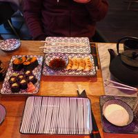 Japanese style snacks at Vegan Sushi Bar - Downtown in Amsterdam