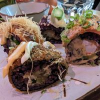 An assortment of sushi at Vegan Sushi Bar - Downtown in Amsterdam