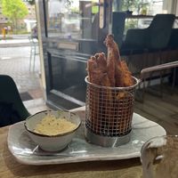 Sweet potato tempura  at Vegan Sushi Bar - Downtown in Amsterdam