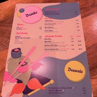 Menu October 2023  at Vegan Sushi Bar - Downtown in Amsterdam