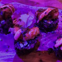 Crunchy shrimp roll  at Vegan Sushi Bar - Downtown in Amsterdam