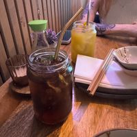 Hausgemachte Eistees  at Vegan Sushi Bar - Downtown in Amsterdam