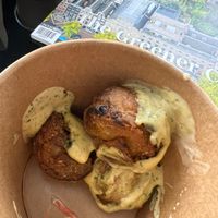 Vegan octopus balls  at Vegan Sushi Bar - Downtown in Amsterdam