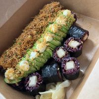 Vegan sushi box chef special at Vegan Sushi Bar - Downtown in Amsterdam