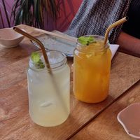 Ice tea  at Vegan Sushi Bar - Downtown in Amsterdam