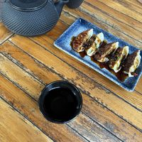 gyoza  at Vegan Sushi Bar - Downtown in Amsterdam