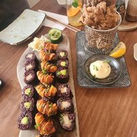 combo menu at Vegan Sushi Bar - Downtown in Amsterdam