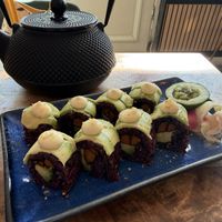 Sweet Avocado Signature Roll  at Vegan Sushi Bar - Downtown in Amsterdam
