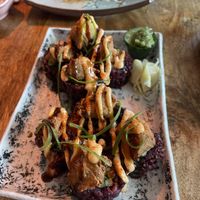 Chicken teriyaki roll  at Vegan Sushi Bar - Downtown in Amsterdam