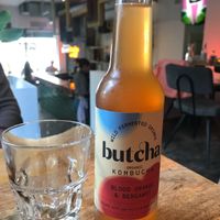 Kombucha at Vegan Sushi Bar - Downtown in Amsterdam