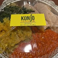 Vegan Delight  at Konjo Ethiopian Food in Edgewater