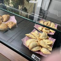 Empanadas  at Herbívoro- Chapinero in Bogota