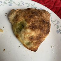 Tomato pesto filled thing (I forgot the name haha)  at Herbívoro- Chapinero in Bogota