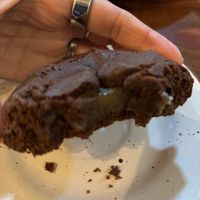 Best cookie! brownie & arequipe  at Herbívoro- Chapinero in Bogota