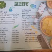 Some snacks and drinks  at Phuoc Vegan in Da Nang