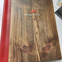 Karte at Stiegl-Keller in Salzburg