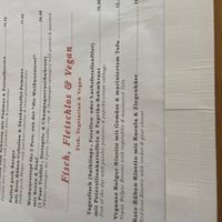 Eine Vegane Option zur Auswahl!   at Stiegl-Keller in Salzburg