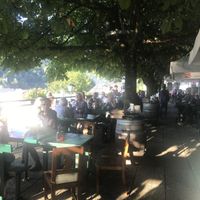 Panorama view at Stiegl-Keller in Salzburg