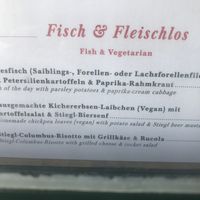 One vegan dish. at Stiegl-Keller in Salzburg
