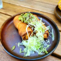 Chimicangas at Los Dos Hombres in The Entrance