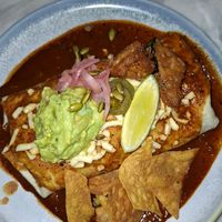 Enchilada at Los Dos Hombres in The Entrance