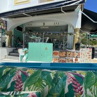 The cafe   at Café Fino in Carvoeiro