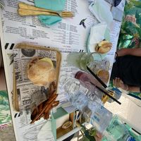 Burger and fries  at Café Fino in Carvoeiro