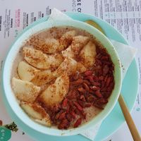 Perfect Date Porridge at Café Fino in Carvoeiro