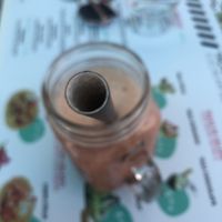 Paper straws at Café Fino in Carvoeiro