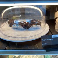 Vegan brownies  at VIBE Coffee & Plant-Based Food in Bangkok
