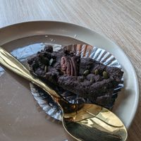 Brownie at VIBE Coffee & Plant-Based Food in Bangkok