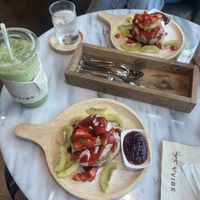   at VIBE Coffee & Plant-Based Food in Bangkok