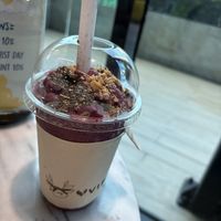 Vegan berry yoghurt smoothie   at VIBE Coffee & Plant-Based Food in Bangkok