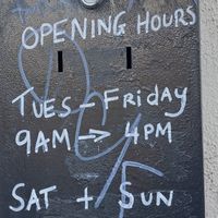 Opening hours as of January 2025 at Bang Bang in Dublin