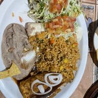 Enchiladas and fajitas  at Lolita's Mexican Restaurant in Luquillo