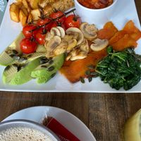 Vegan breakfast  at Daisy's  in Torquay