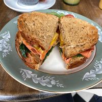 Vegan toasty at Daisy's  in Torquay