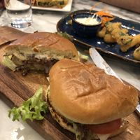 Classic burger   at The Vegan Brasserie in South West London