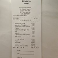  at The Vegan Brasserie in South West London